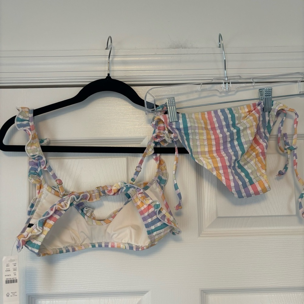 NWT J. Crew Ruffle Bikini - Picture 5 of 9